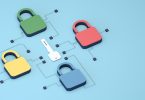 Digital background keys and lock data protection