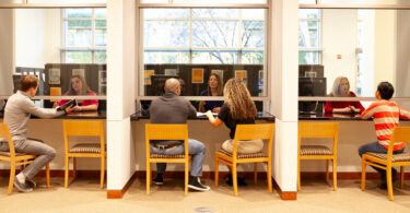 CalPERS members sitting down at an appointment